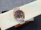 ARF Super Clone Gain Weight Rolex Day-Date Rose Gold Chocolate Baguette Face Watch (3)_th.jpg